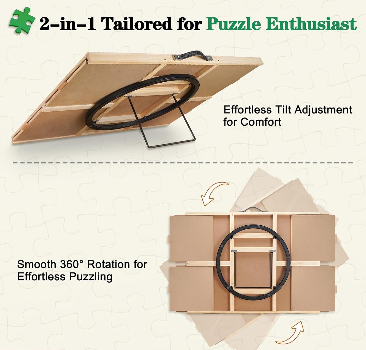 Stellara™ 2-in-1 Puzzle Board