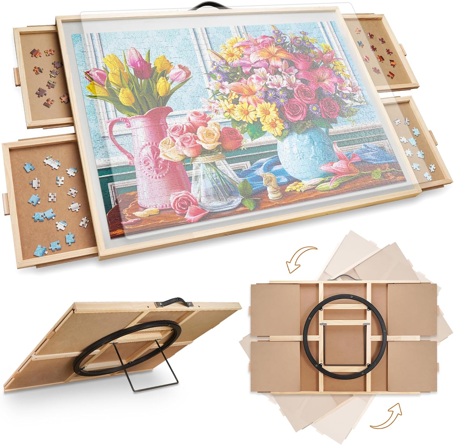 Stellara™ 2-in-1 Puzzle Board